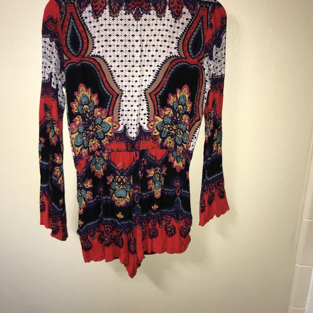 Multi colored Bohemian romper